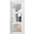 Sartodoors French Interior Door, 42" x 84", White LUCIA2555ID-BEM-4284